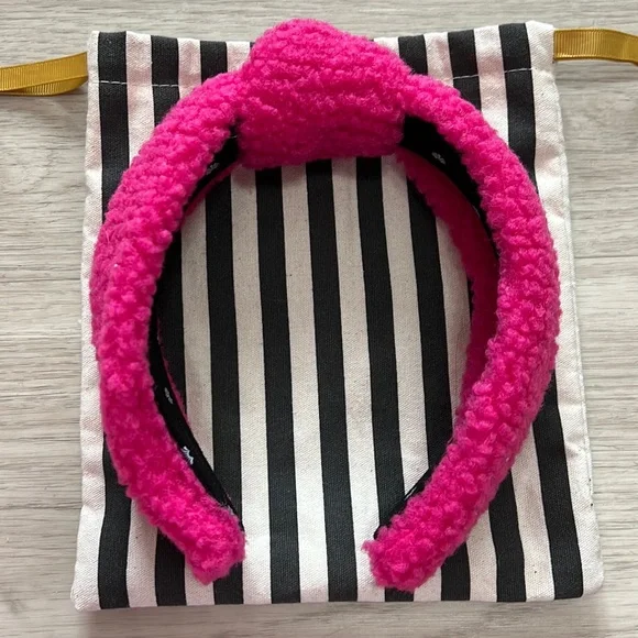 Lele Sadoughi | Accessories | Lele Sadoughi Hot Pink Sherpa 